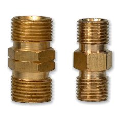 Spojení pro hadice se  závity 1/4RH-1/4RH