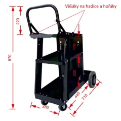 Vozík pro svářečky MIG/MAG