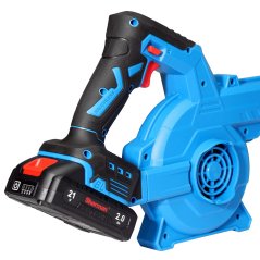 Akumulátorový fukar na listí | Sherman ET-509 | 21V + 2x aku 2.0Ah