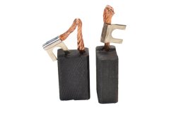 Náhradní uhlíky (2ks) pro stroje KRESS (6,4 x 16 x 25 mm), typ 187