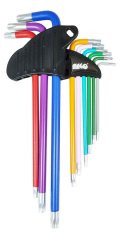 Sada TORX klíčů (prodloužené) T10 - T50 - 9 ks