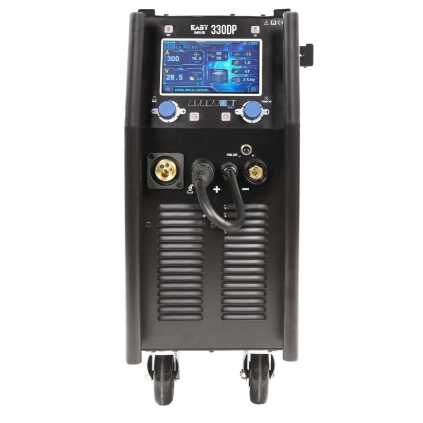 Svářecí poloautomat invertor EasyMIG 330 DUAL PULSE s hořákem SPE 360/3m