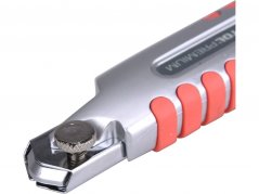 nůž ulamovací s kovovou výstuhou a zásobníkem, 18mm Auto-lock