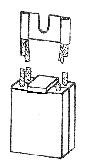 Uhlík (1ks) pro vysokozdvižné vozíky  ((8+8) x 32 x 40 mm), typ 213