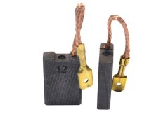 Náhradní uhlíky (2ks) pro stroje METABO (6 x 16 x 24 mm), typ 509