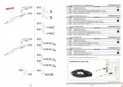 Kabel 7,5m easy fit  konektor easy fit - POWERMAX1650 ruční