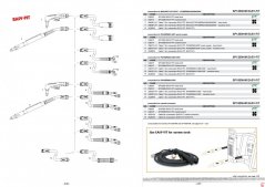 Kabel 7,5m easy fit  konektor easy fit - POWERMAX1000/1250 ruční
