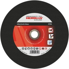 Řezný kotouč HERMAN AS-30 Classic | na ocel | bez prolisu | TYP 41