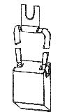 Uhlík (1ks) pro vysokozdvižné vozíky  (12,7 x 25,4 x 31,7 mm), typ 19
