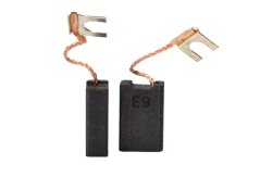 Náhradní uhlíky (2ks) pro stroje BOSCH (6,4 x 12,5 x 19 mm), typ 187