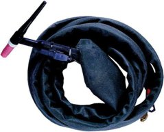 Zakrytí kabelů a hadice PYTHONrap™ (černý ohnivzdorný nylon) | 4m/28mm | zip