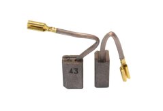 Náhradní uhlíky (2ks) pro stroje HITACHI (6,5 x 9 x 13,5 mm), typ 100