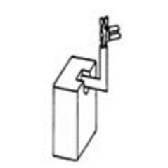 Náhradní uhlíky (2ks) pro stroje MAKITA (6 x 10 x 15 mm), typ 430