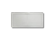 Zvětšovací sklo (dioptrická čočka) pro svářečskou kuklu | 108 x 51 mm