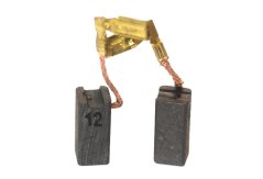 Náhradní uhlíky (2ks) pro stroje METABO (6,35 x 6,34 x 14 mm), typ 267