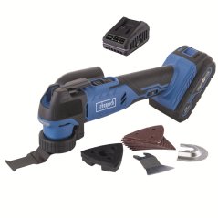 Scheppach C-MT40-X-SET S 20 V IXES aku multifunkční nástroj + 2Ah baterie + nabíječka 2,4