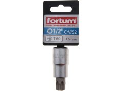 hlavice zástrčná 1/2" hrot TORX, T60, L 55mm