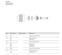 Rozkres AJAN HP100-200