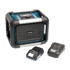 Aku rádio 18 V + baterie 2.0 Ah + nabíječka 2.4 A