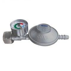 Redukční ventil s manometrem pro plynové spotřebiče na LPG