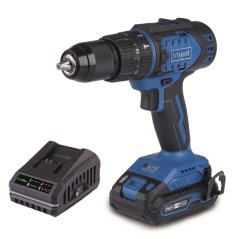 Scheppach BC-CD60-X-SET S 20 V IXES aku příklepový vrtací šroubovák + 2Ah baterie + nabíje