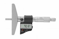 Digitální mikrometrický hloubkoměr 0-25 mm/0.001mm, ČSN 25 1442, DIN 863