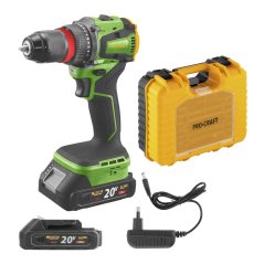 Aku vrtací šroubovák Procraft PA20LiDFR | PA20LiDFR