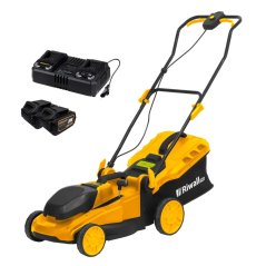 Riwall PRO RALM 3320i SET aku travní sekačka 20 V + 1x 4Ah baterie + nabíječka 2,4 A