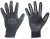 Rukavice povrstvené BUNTY BLACK (BUCK BLACK), vel. 11
