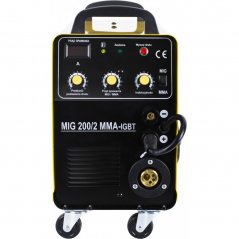 Svářecí invertor MIG | MIG 200/2 MMA (KN) | 200A /60% | hořák 15/3m + kabely