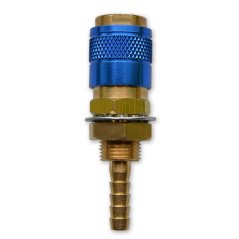 Rychlospojka pro připojení vody R21 6mm panelová modrá