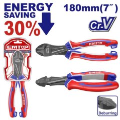 Kleště štípací boční  heavy-duty 180 mm (úspora síly 30%)
