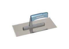 Hladítko nerezové 270x130mm zub 4mm - dřevěná rukojeť