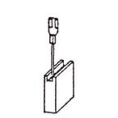 Náhradní uhlíky (2ks) pro stroje FEIN (5 x 10 x 17 mm), typ 100