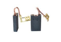 Náhradní uhlíky (2ks) pro stroje DEWALT (6,3 x 16 x 26 mm), typ 533
