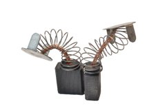 Náhradní uhlíky (2ks) pro stroje WERKU (6,5 x 9 x 17 mm), typ 18