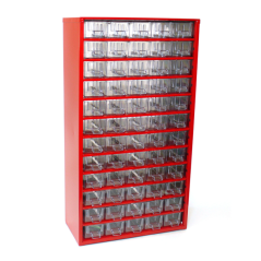 Zásuvkový organizér 12 / 60S - RAL 3002 - Červená