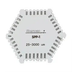 Hřebenová měrka tloušťky mokrého nátěru SPP-1