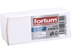 ZRUŠENO! Nahrazeno výrobkem 4703219, hlavice nástrčná rázová 1/2", 19mm, L 86mm