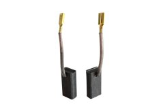 Náhradní uhlíky (2ks) pro stroje RUBI (6 x 10,5 x 20 mm), typ 505