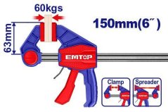 Svěrka rychloupínací 63x150 mm