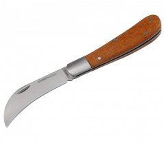 nůž štěpařský zavírací nerez, 170/100mm