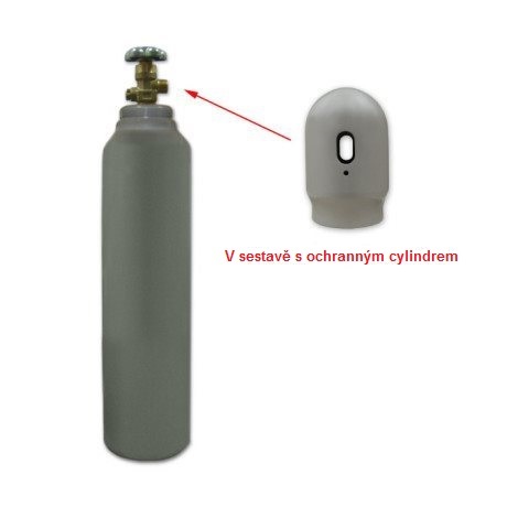 Plná tlaková lahev | CO2 - Objem náplne: 8l = ca. 5-6kg (G3/4)