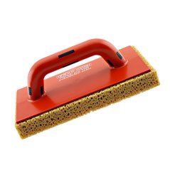 Hladítko vymývací s nařezanou hrubou mořskou houbou | 250x130x30 mm
