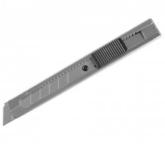 nůž ulamovací celokovový nerez, 18mm, Auto-lock