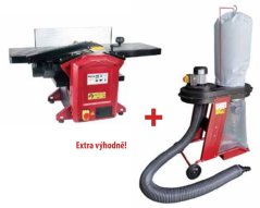 Set hoblovka s protahem RHP-305 a odsavač prachu ROP-750