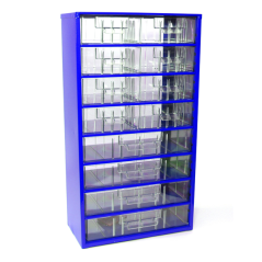 Zásuvkový organizér 12 / 8M, 4L - RAL 5002 - Modrá