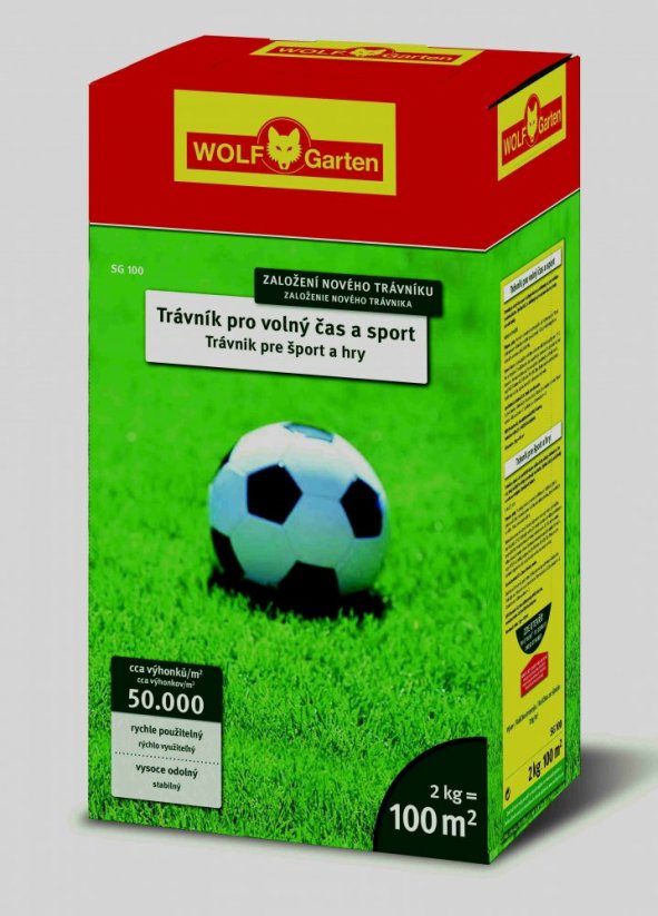 WOLF-Garten SG 100 osivo pro sport a hry