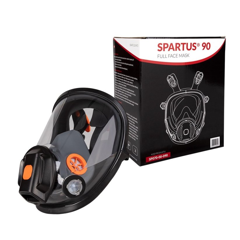 Celoobličejová ochranná maska SPARTUS® 90