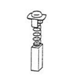 Náhradní uhlíky (2ks) pro stroje HITACHI (7 x 11 x 17 mm), typ 232